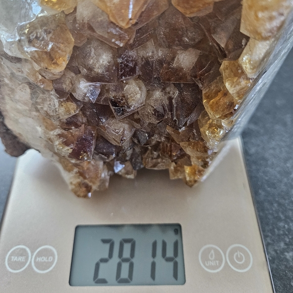 Large Raw Citrine Cluster 6.2 lbs - Picture 2 of 7